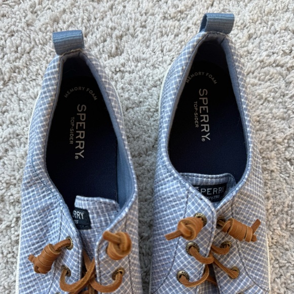 SPERRY® CREST VIBE SNEAKERS - MINI CHECK  Size 9 - Picture 9 of 9